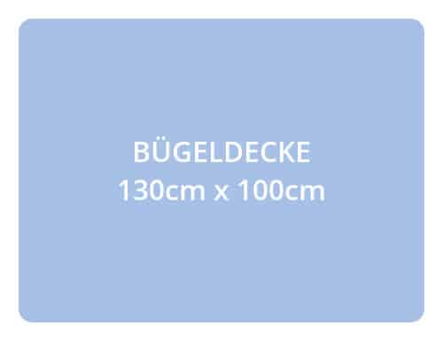 infactory Bügelunterlage: 3-lagige XL-Bügeldecke 120 x 73 cm