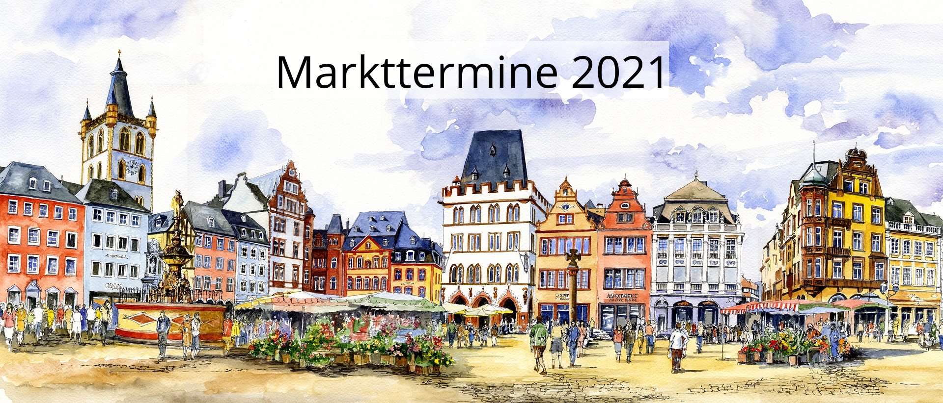 Markttermine Bügelbrettbezüge Eisele 2021